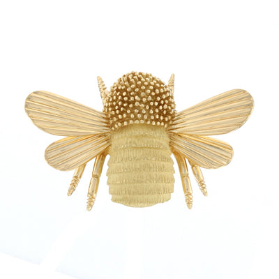 Charles Turi Bumble Bee Brooch Yellow Gold