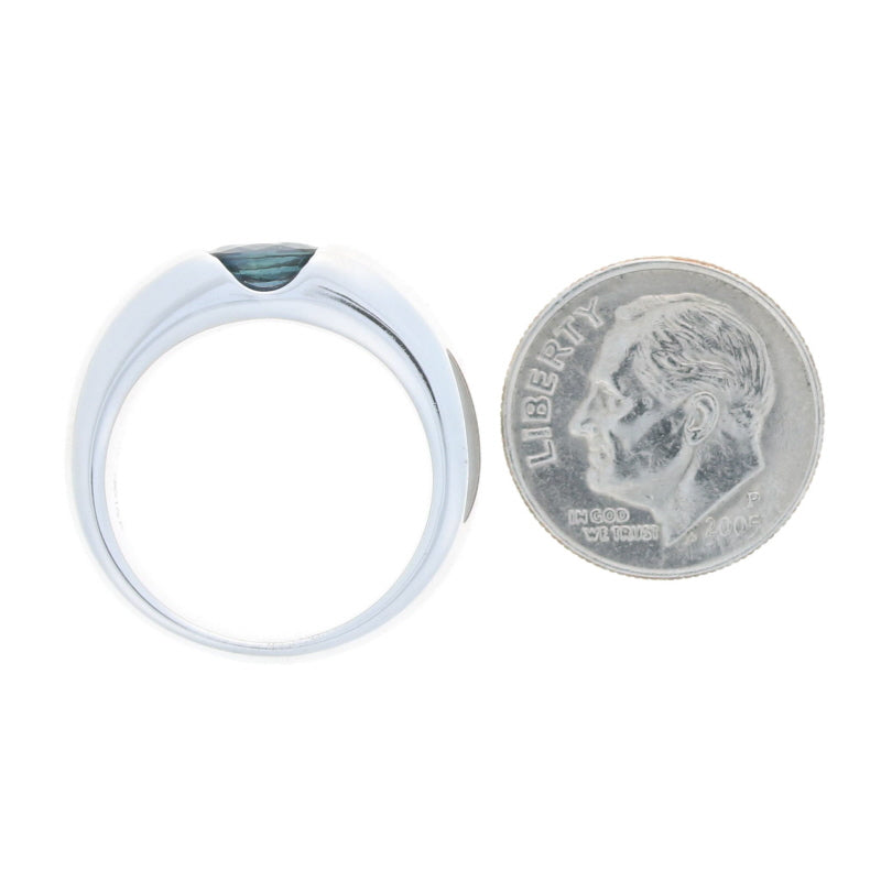.88ct Sapphire Ring White Gold