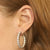 8.10ctw Diamond Earrings White Gold