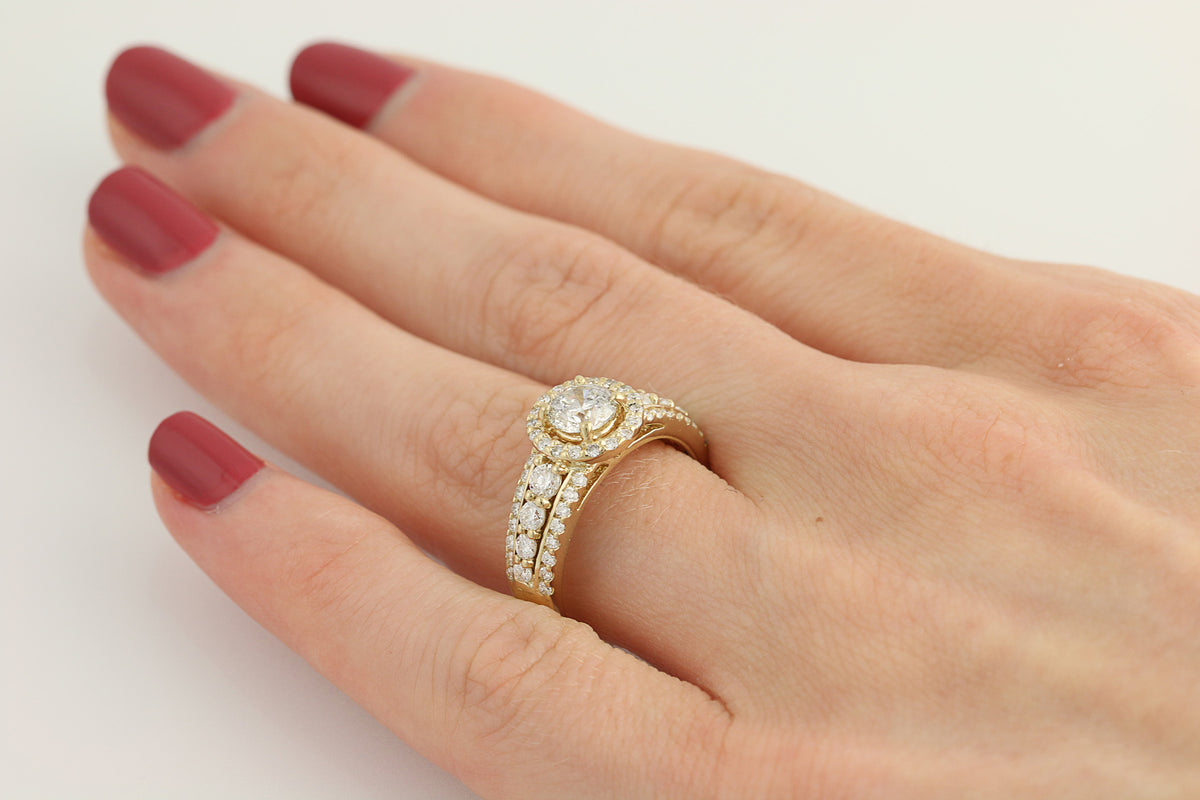 Diamond Engagement Ring 1.35ctw