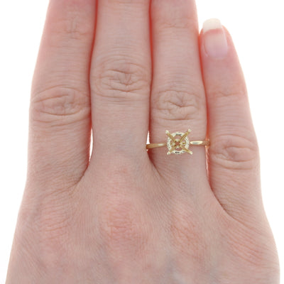 Semi-Mount Ring Yellow Gold