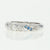 Diamond & Sapphire Ring  .32ctw