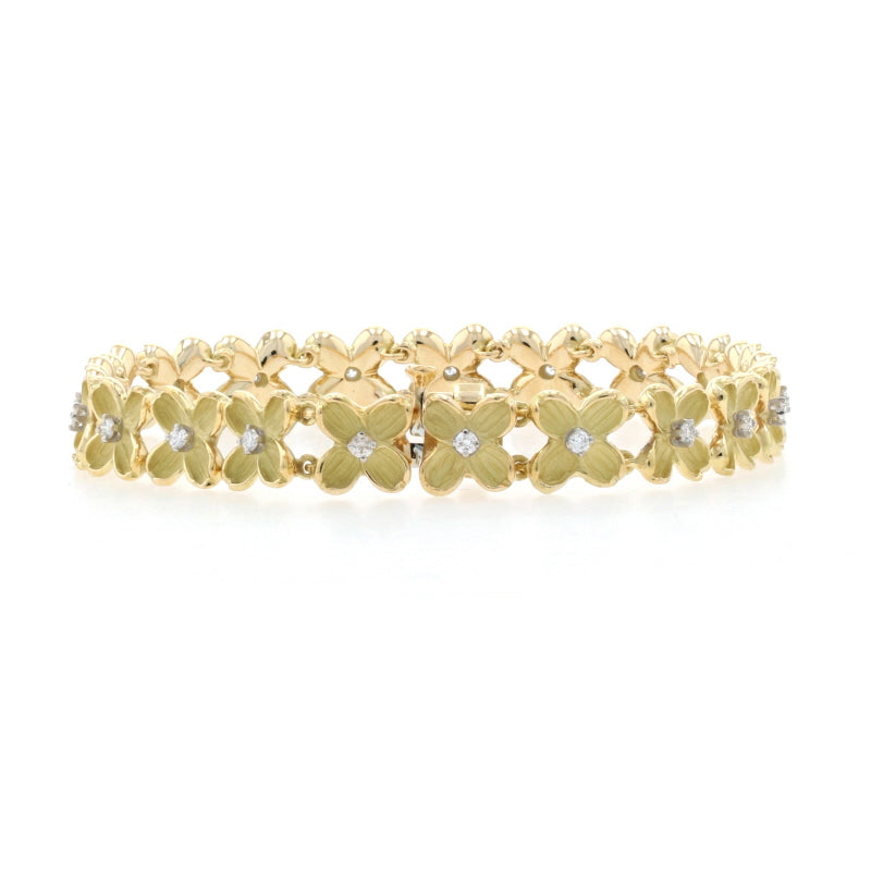 .50ctw Diamond Bracelet Yellow Gold