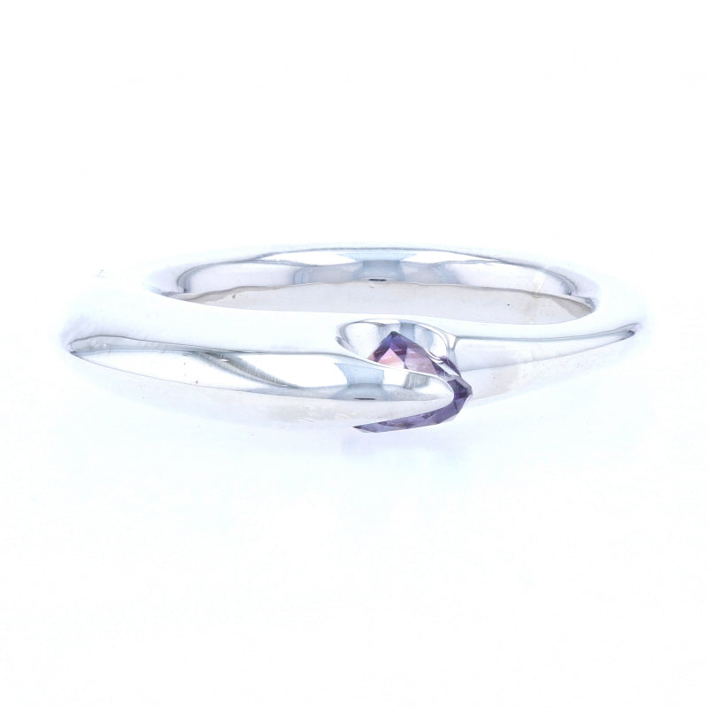 New Bastian Inverun Purple Topaz Ring / Pendant -Sterling Silver Size 7.5 - 7.75