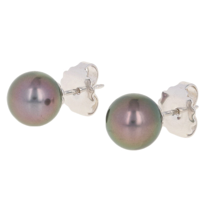 Tahitian pearl 2025 earrings mikimoto