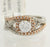 NEW Semi-Mount Engagement Ring & Wedding Band - 14k White & Rose Gold