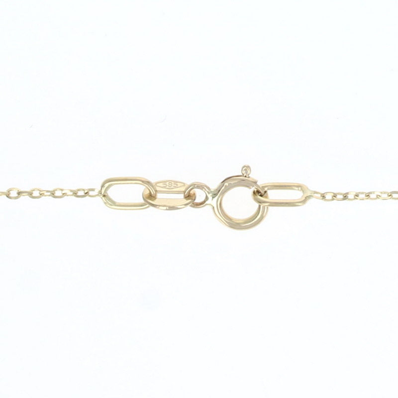 .15ctw Diamond Necklace Yellow Gold